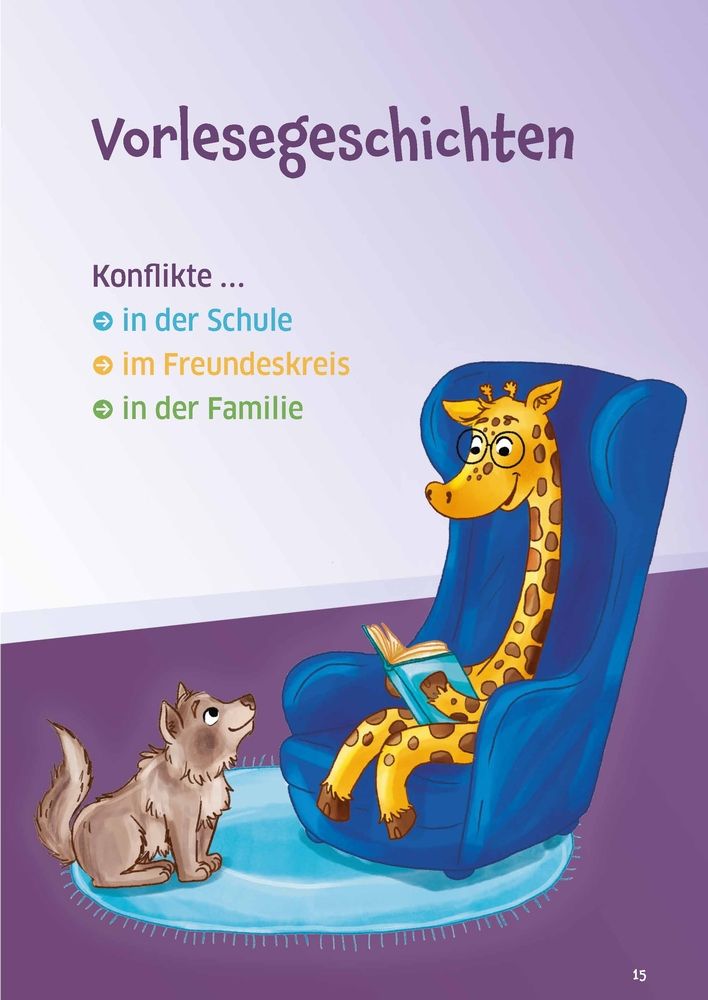 Weitere Ansicht: 40 Vorlesegeschichten zur Giraffensprache | Petra Bartoli y Eckert