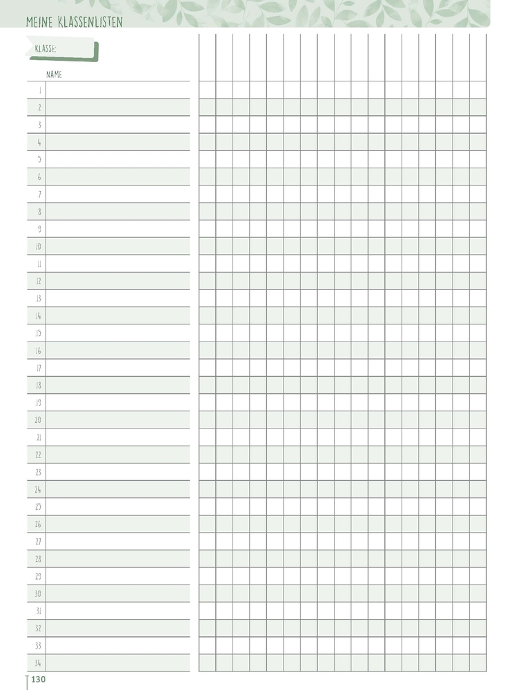 Weitere Ansicht: Mein Schulplaner fürs Referendariat Schuljahr 2025/2026