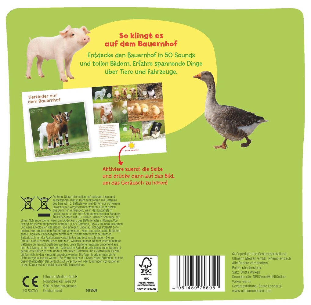 Weitere Ansicht: Mein großes Soundbuch - So klingt es auf dem Bauernhof