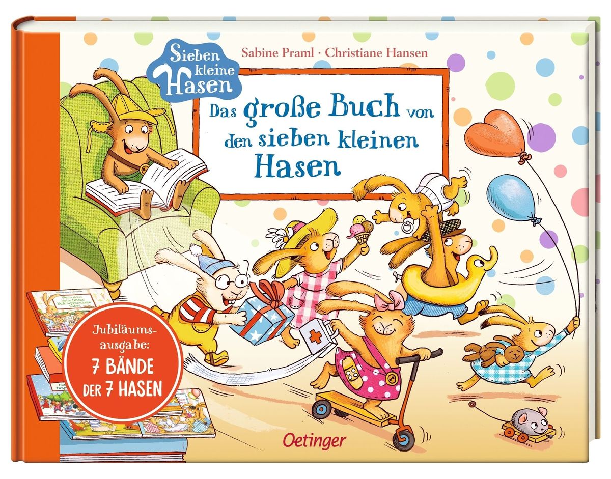 Weitere Ansicht: Das große Buch von den sieben kleinen Hasen | Sabine Praml