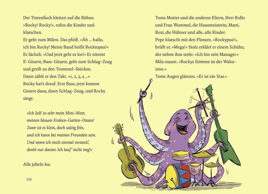Weitere Ansicht: Knacks! 3 Oktopus rockt! | Claudia Scharf