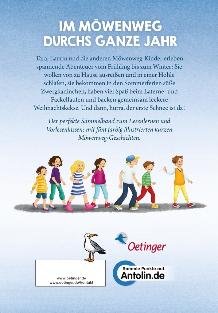 Weitere Ansicht: Abenteuer im Möwenweg. 5 Geschichten in einem Band | Kirsten Boie