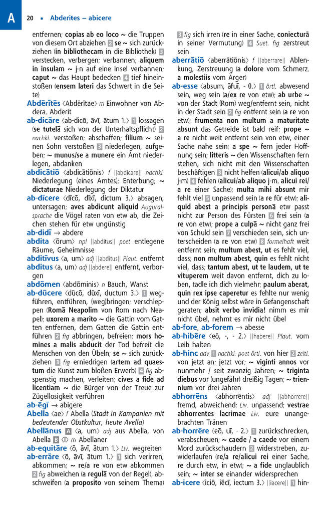 Weitere Ansicht: Langenscheidt Abitur-Wörterbuch Latein Klausurausgabe