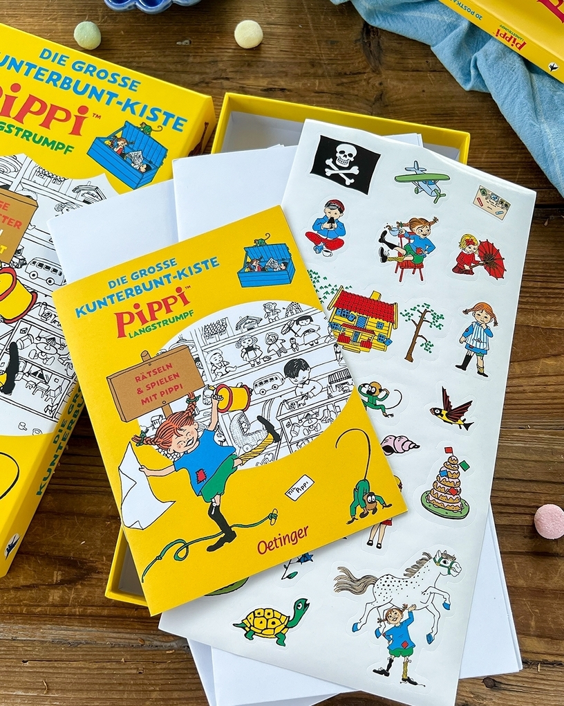 Weitere Ansicht: Pippi Langstrumpf. Die große Kunterbunt-Kiste | Astrid Lindgren