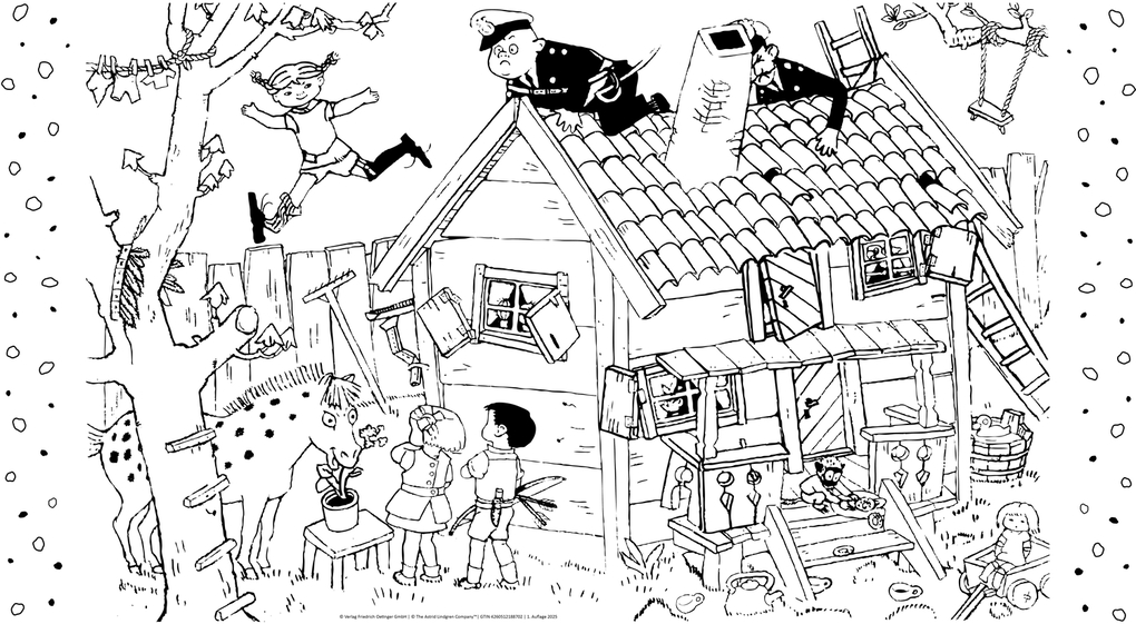 Weitere Ansicht: Pippi Langstrumpf. Die große Kunterbunt-Kiste | Astrid Lindgren