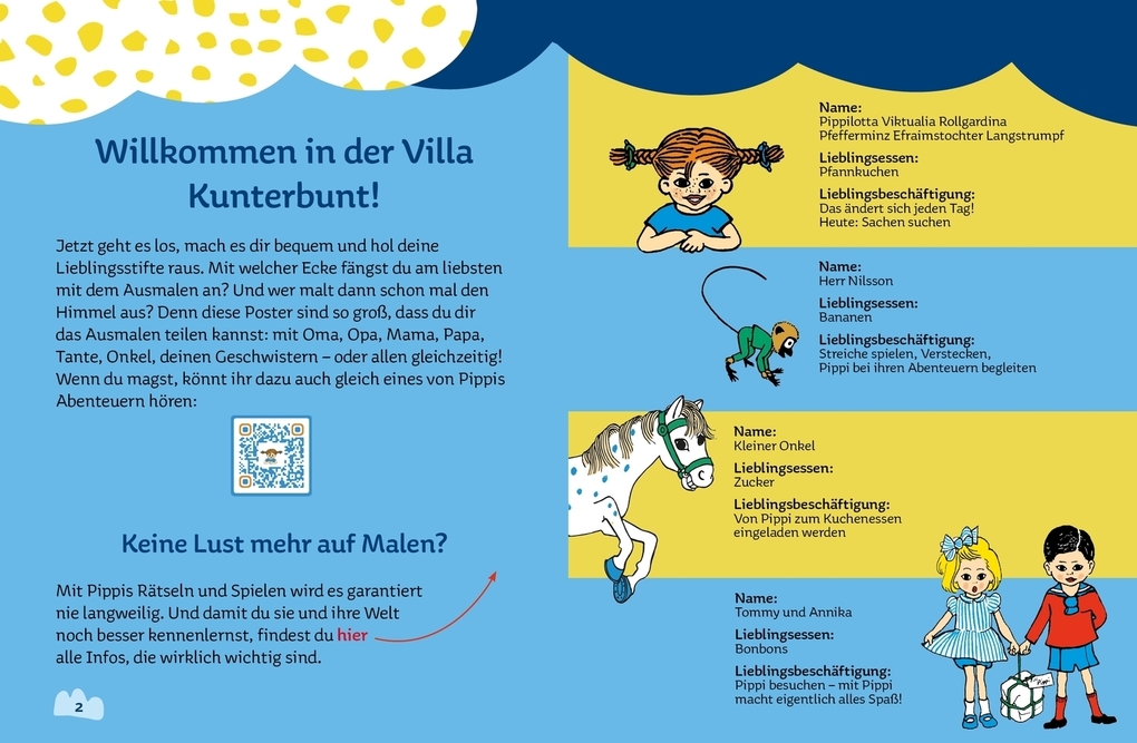 Weitere Ansicht: Pippi Langstrumpf. Die große Kunterbunt-Kiste | Astrid Lindgren