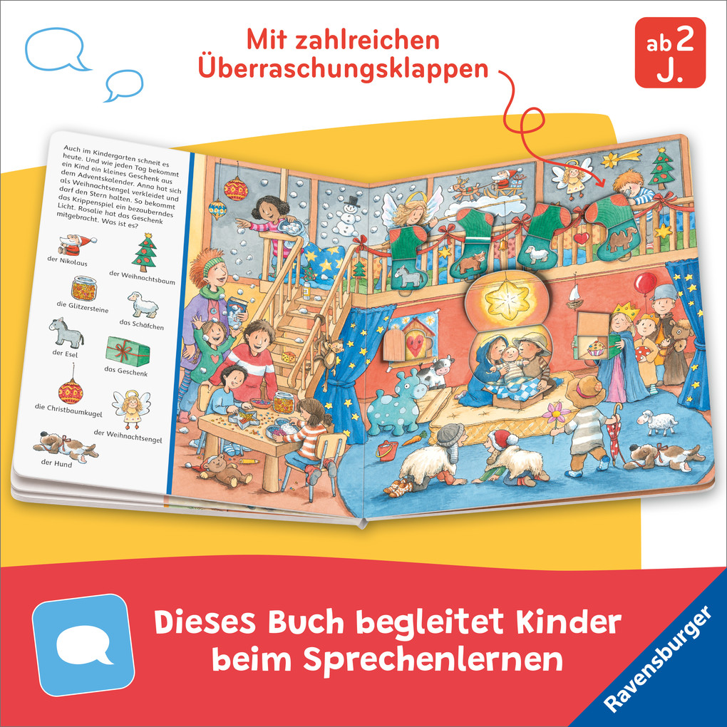 Weitere Ansicht: Mein Sachen suchen Wimmelbuch: Weihnachtszeit | Franziska Harvey