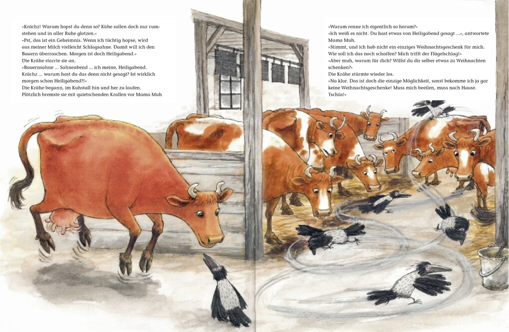 Weitere Ansicht: God Jul! Weihnachten mit Pippi Langstrumpf, Pettersson und Findus, Lotta und Mama Muh | Sven Nordqvist, Astrid Lindgren, Jujja Wieslander