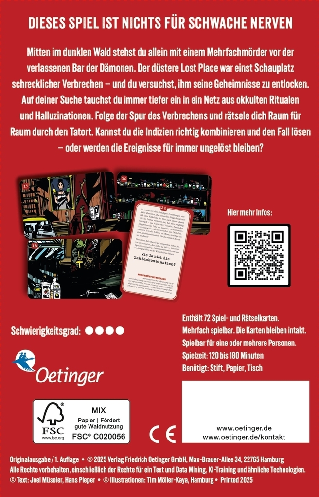 Weitere Ansicht: Crime Places. Bar der Dämonen | Joel Müseler, Hans Pieper