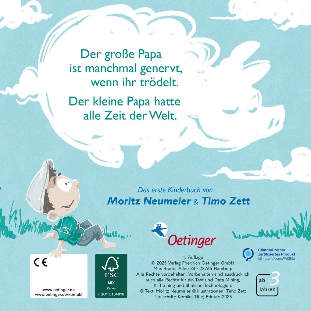 Weitere Ansicht: Kleiner Papa - Großer Papa | Moritz Neumeier
