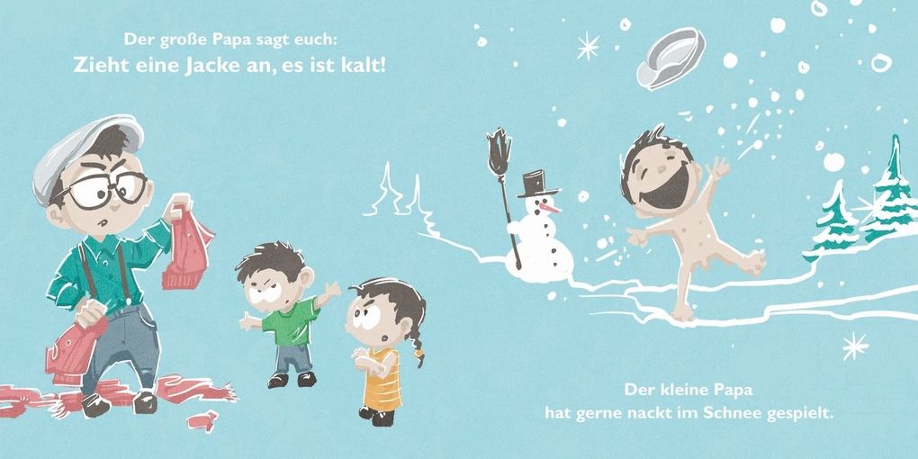 Weitere Ansicht: Kleiner Papa - Großer Papa | Moritz Neumeier