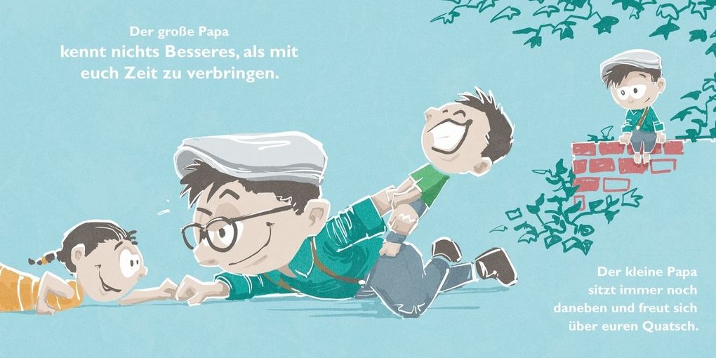 Weitere Ansicht: Kleiner Papa - Großer Papa | Moritz Neumeier