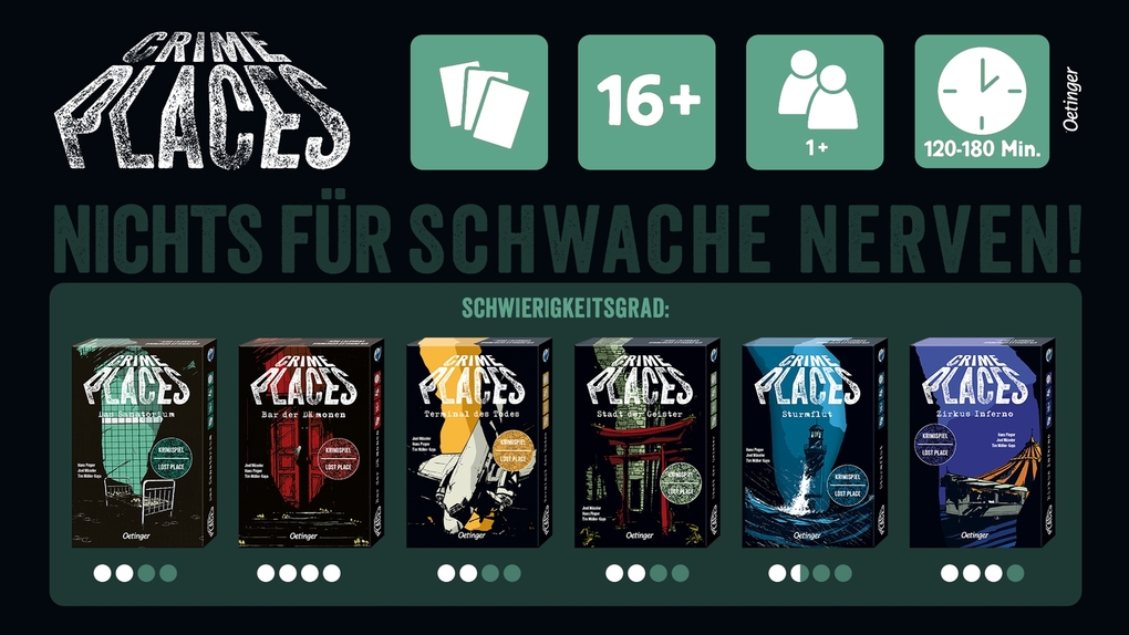 Weitere Ansicht: Crime Places. Das Sanatorium | Hans Pieper, Joel Müseler