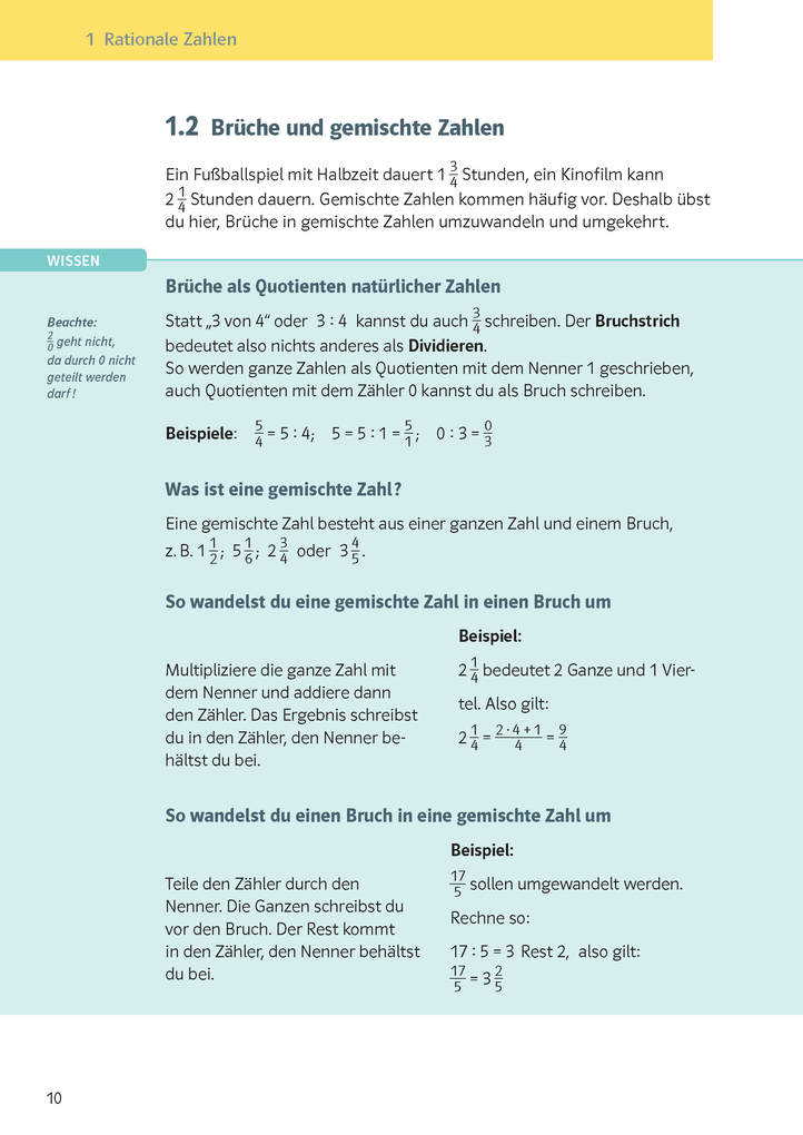 Weitere Ansicht: Klett KomplettTrainer Gymnasium Mathematik 6. Klasse