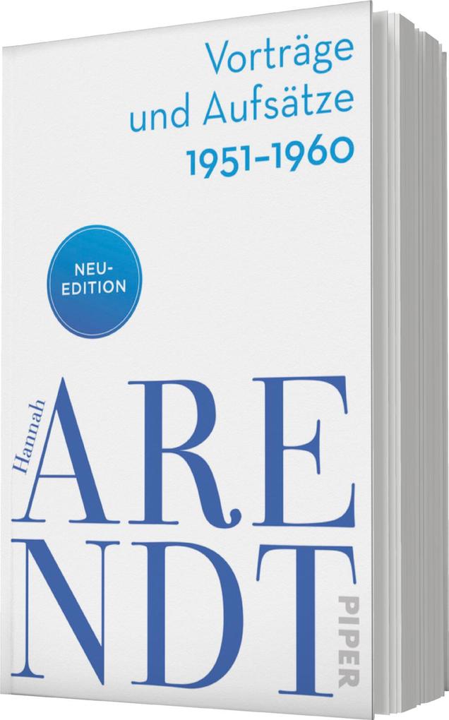 Weitere Ansicht: Vorträge und Aufsätze 1951-1960 | Hannah Arendt