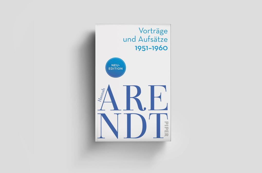 Weitere Ansicht: Vorträge und Aufsätze 1951-1960 | Hannah Arendt