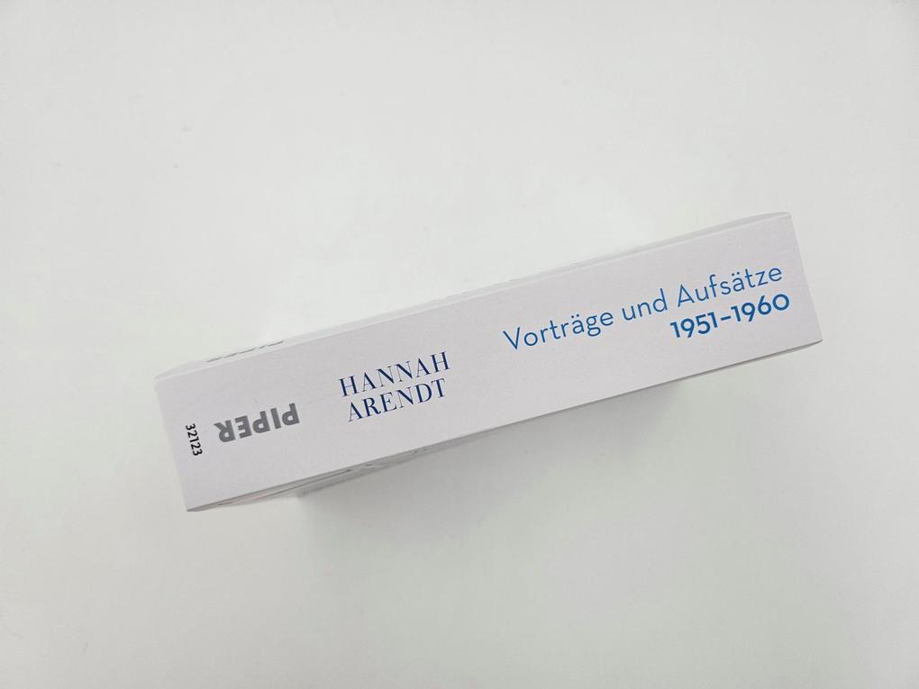 Weitere Ansicht: Vorträge und Aufsätze 1951-1960 | Hannah Arendt