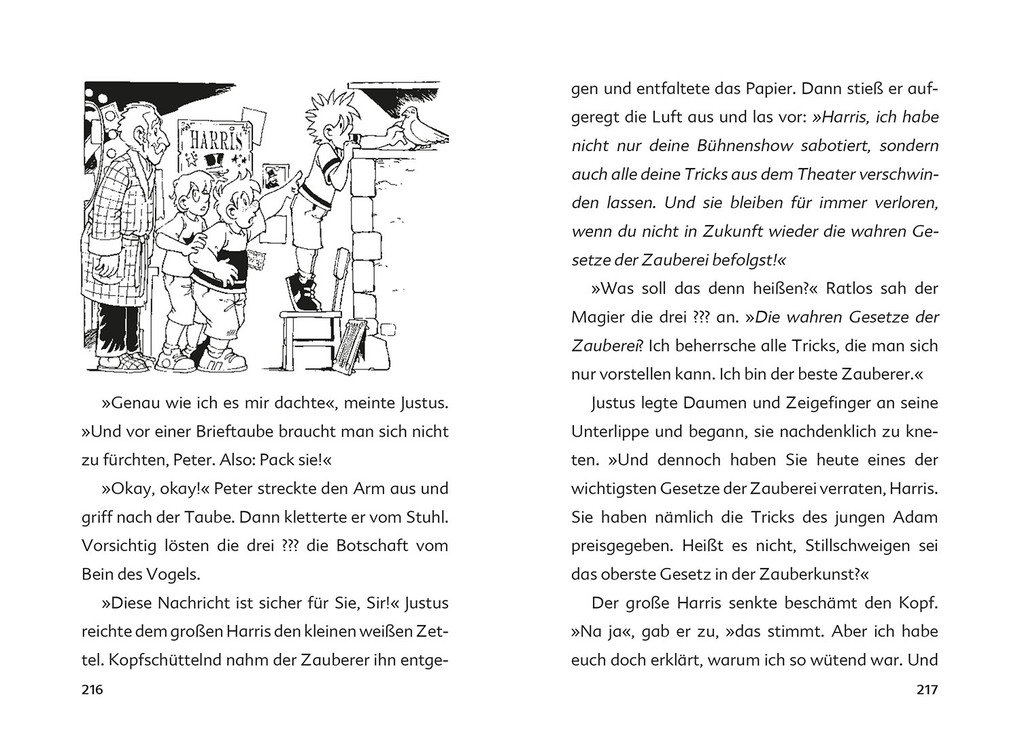 Weitere Ansicht: Die drei ??? Kids Magische Schurken | Boris Pfeiffer, Ulf Blanck