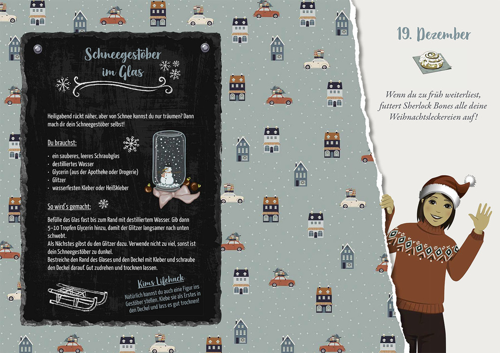 Weitere Ansicht: Die drei !!!, Diebstahl im Weihnachtsdorf | Ann-Katrin Heger