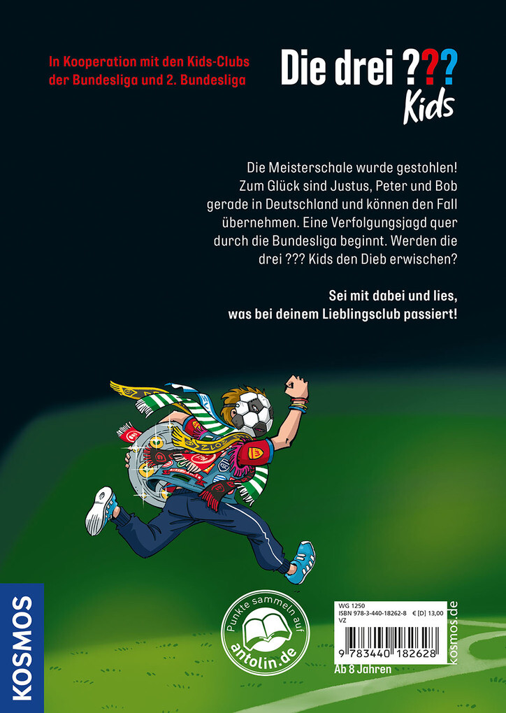 Weitere Ansicht: Die drei ??? Kids, Bundesliga-Alarm | Boris Pfeiffer