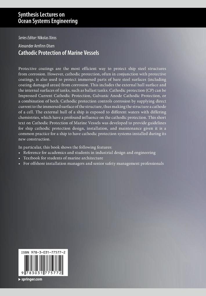 Weitere Ansicht: Cathodic Protection of Marine Vessels | Alexander Arnfinn Olsen