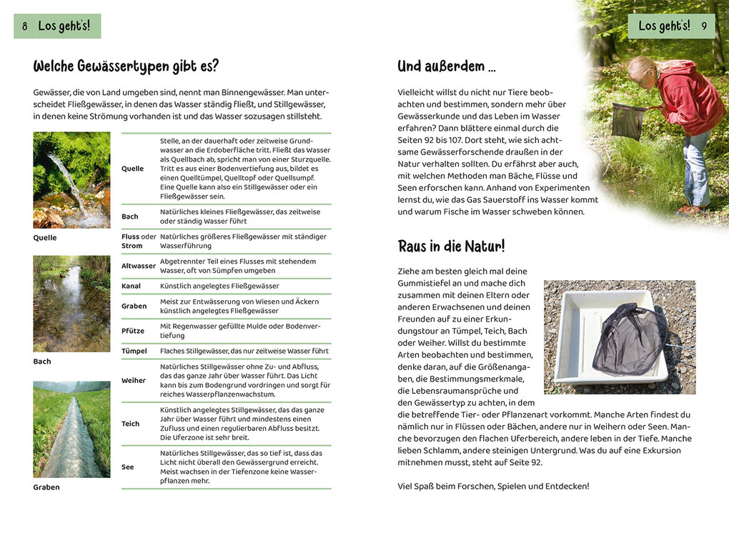 Weitere Ansicht: Was lebt an Bach und Teich? Kindernaturführer | Anita van Saan