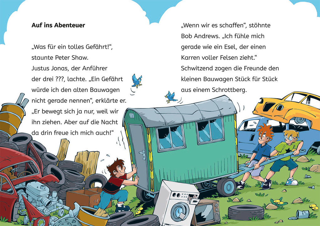 Weitere Ansicht: Die drei ??? Kids, Bücherhelden 2. Klasse, Tatort Baustelle | Ulf Blanck, Boris Pfeiffer