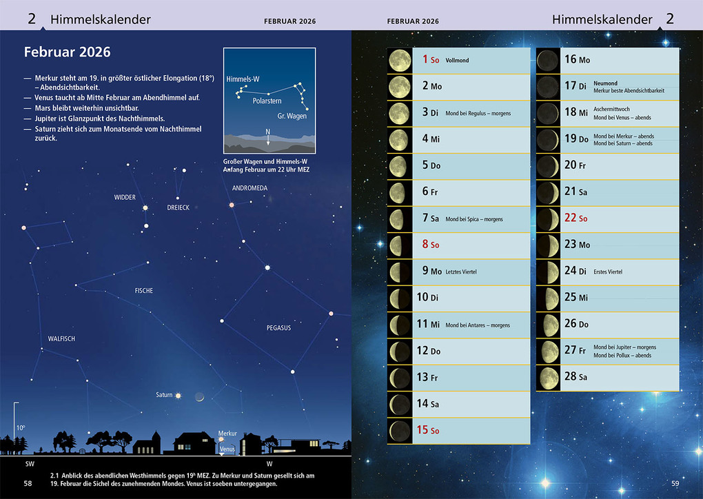 Weitere Ansicht: Kosmos Himmelsjahr 2026 | Hans-Ulrich Keller