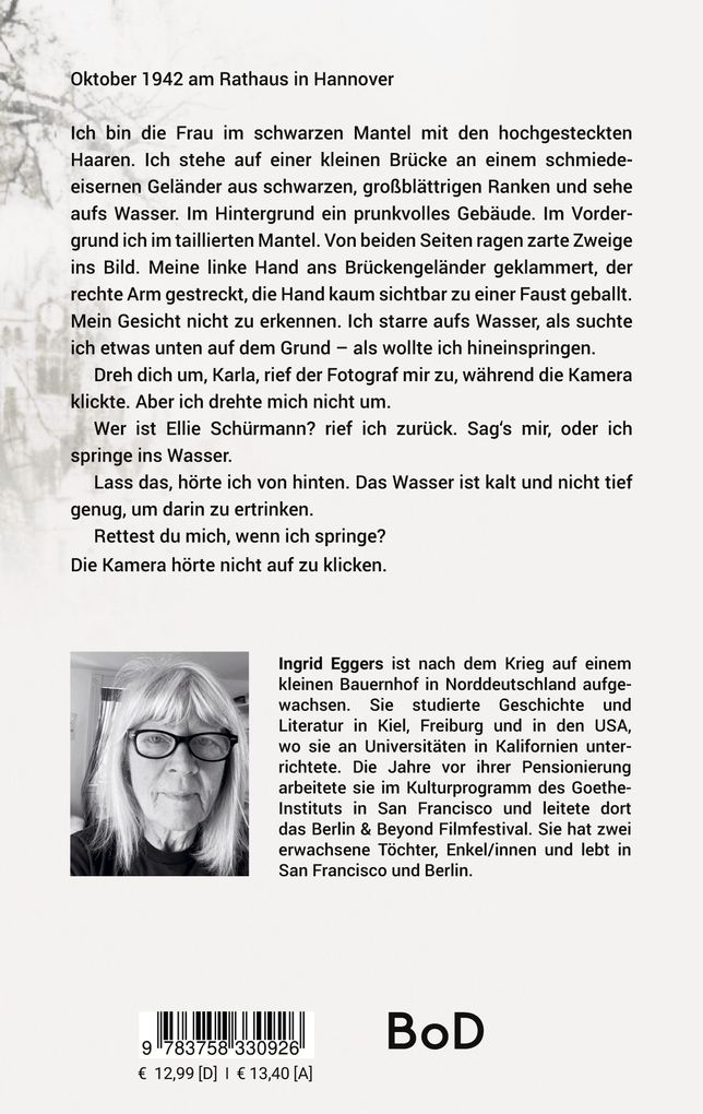 Weitere Ansicht: Die Frau auf der Brücke | Ingrid Eggers