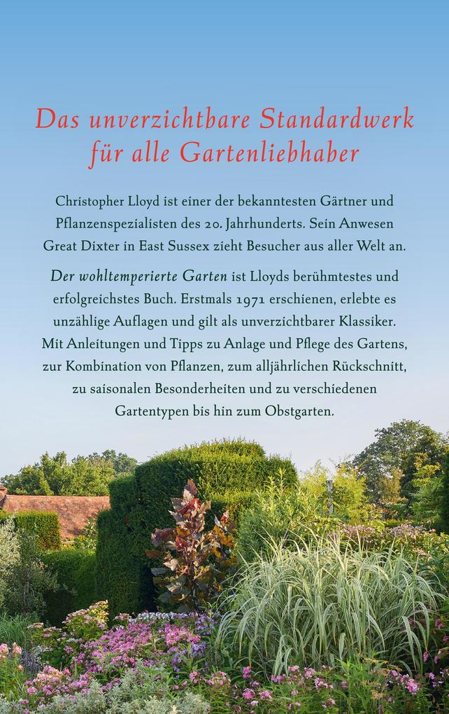 Weitere Ansicht: Der wohltemperierte Garten | Christopher Lloyd