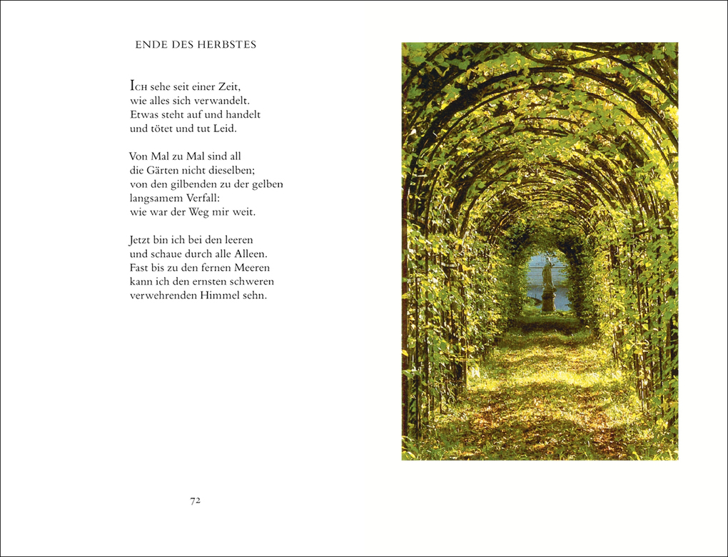 Weitere Ansicht: In einem fremden Park | Rainer Maria Rilke