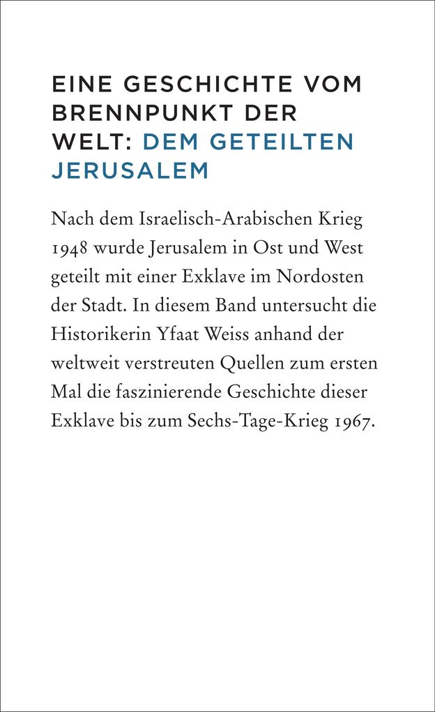 Weitere Ansicht: Verfehlte Mission | Yfaat Weiss