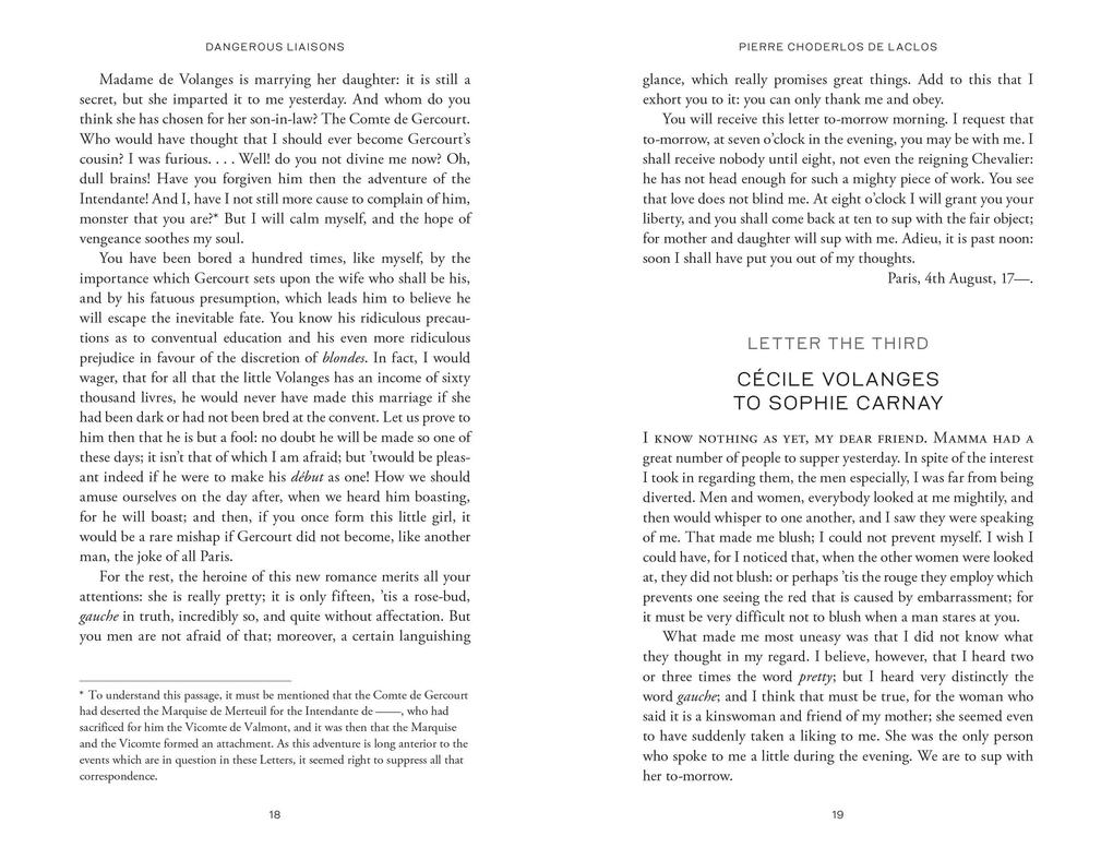 Weitere Ansicht: Dangerous Liaisons | Pierre Choderlos De Laclos