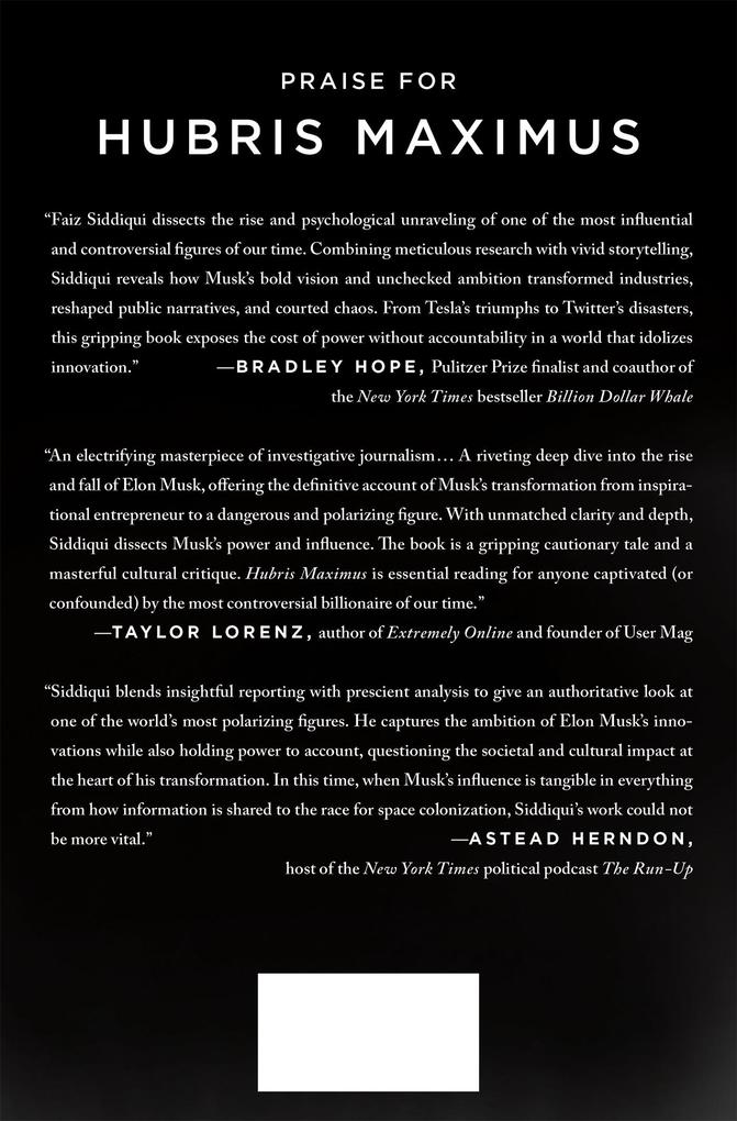 Weitere Ansicht: Hubris Maximus | Faiz Siddiqui