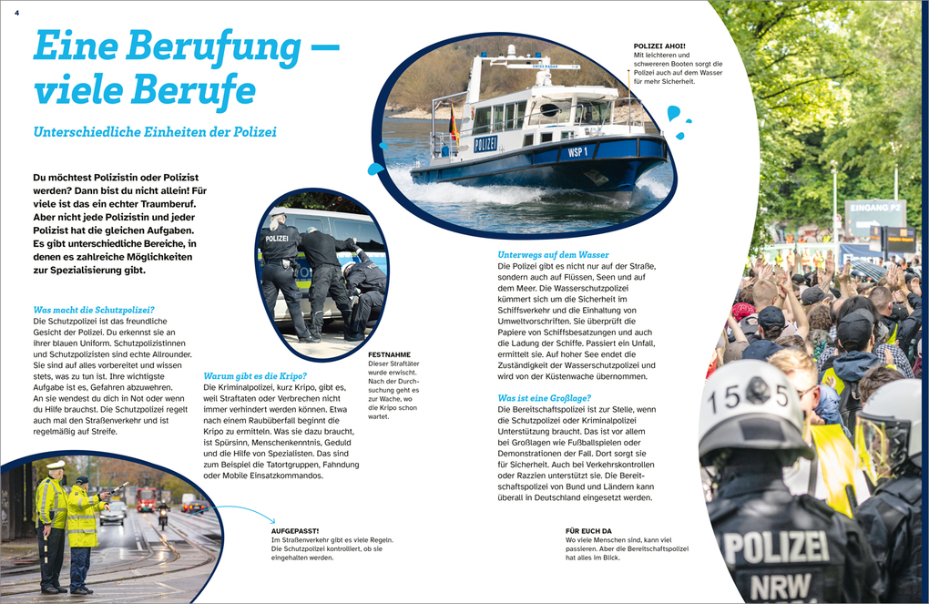 Weitere Ansicht: WAS IST WAS Polizei. Für dich im Einsatz | Andy Neumann