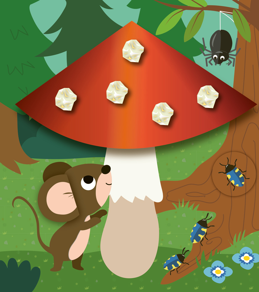 Weitere Ansicht: Zack, zack - fertig! Waldtiere