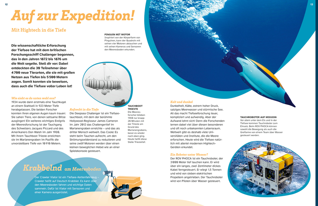 Weitere Ansicht: WAS IST WAS Tiefsee. Überleben in der Finsternis | Florian Huber, Uli Kunz