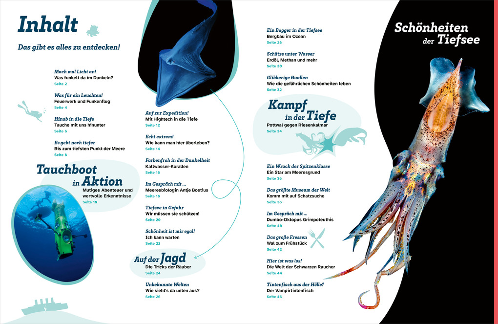 Weitere Ansicht: WAS IST WAS Tiefsee. Überleben in der Finsternis | Florian Huber, Uli Kunz