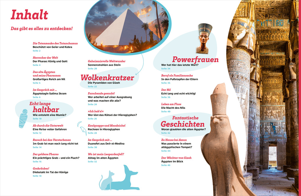 Weitere Ansicht: WAS IST WAS Das alte Ägypten. Mumien, Gottheiten, Pyramiden | Johanna Sigl