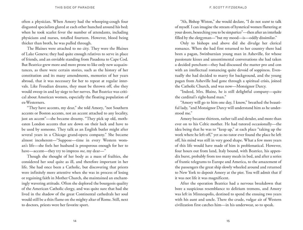 Weitere Ansicht: This Side of Paradise | F Scott Fitzgerald