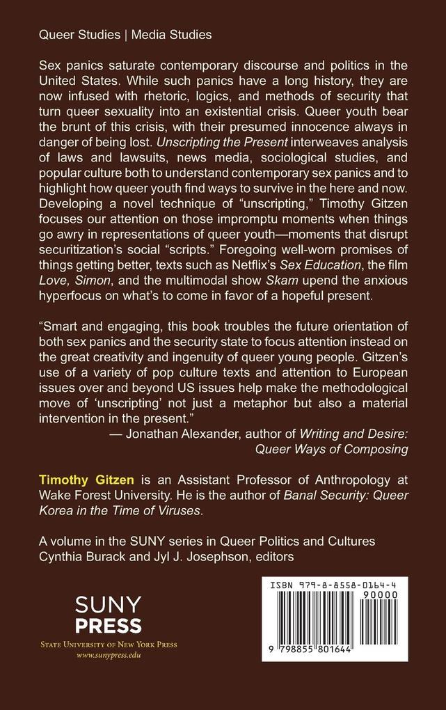Weitere Ansicht: Unscripting the Present | Timothy Gitzen