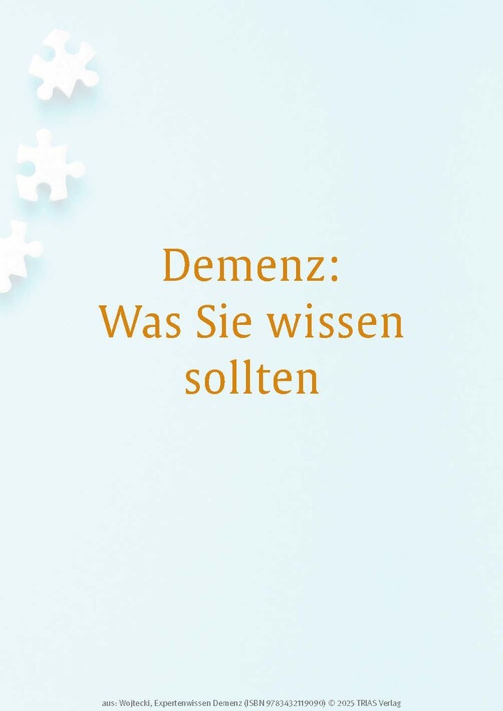 Weitere Ansicht: Expertenwissen: Demenz | Lars Wojtecki, Celine Cont-Richter