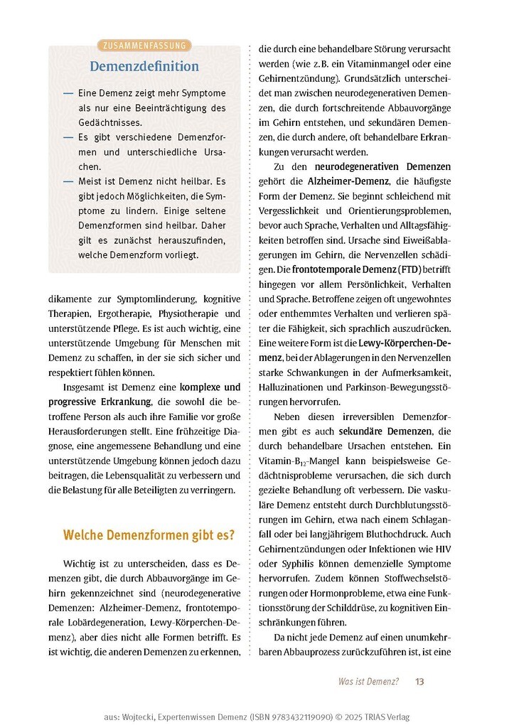 Weitere Ansicht: Expertenwissen: Demenz | Lars Wojtecki, Celine Cont-Richter