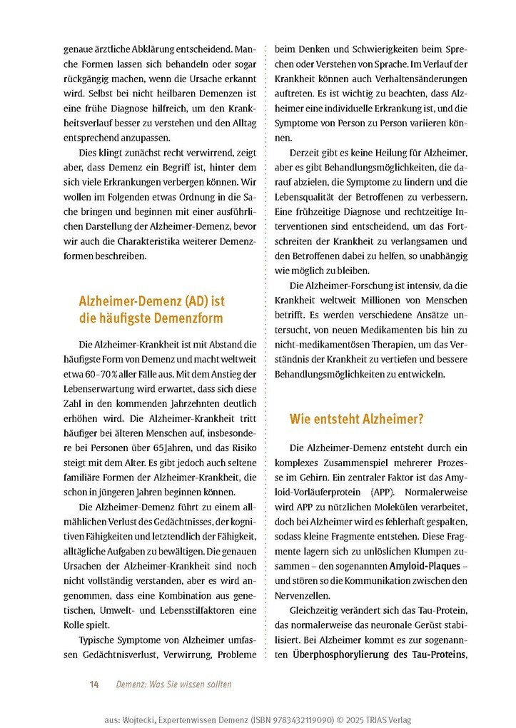 Weitere Ansicht: Expertenwissen: Demenz | Lars Wojtecki, Celine Cont-Richter
