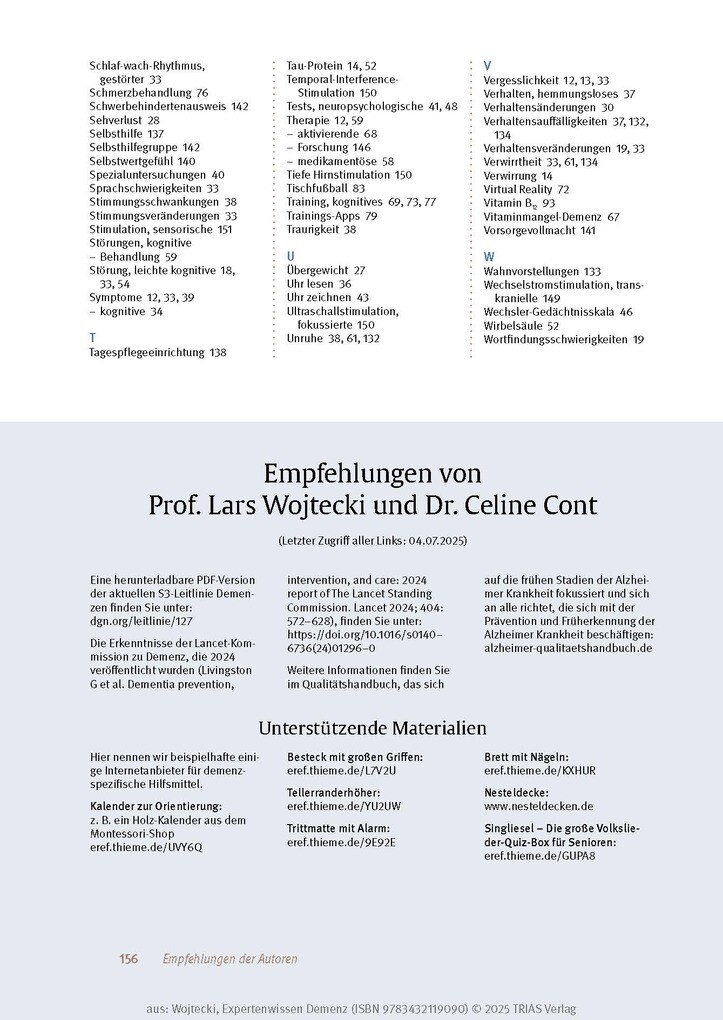 Weitere Ansicht: Expertenwissen: Demenz | Lars Wojtecki, Celine Cont-Richter