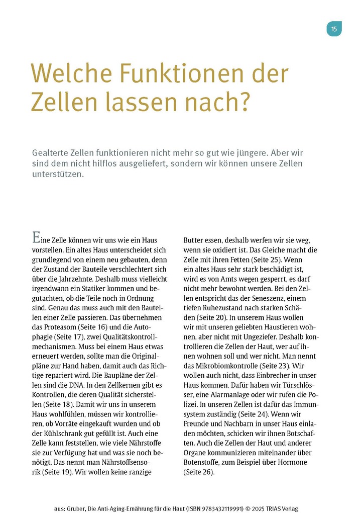Weitere Ansicht: Die Anti-Aging-Ernährung für die Haut | Florian Gruber