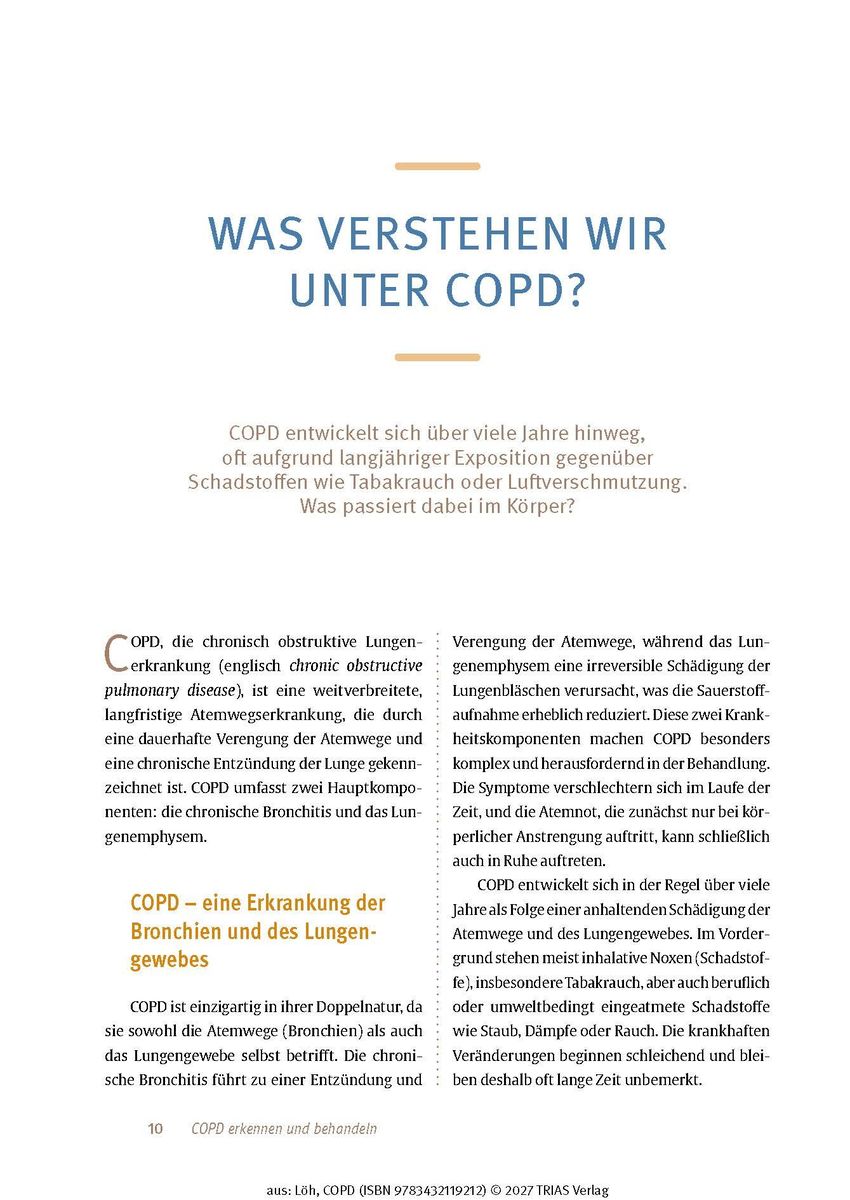Weitere Ansicht: Expertenwissen: COPD | Benjamin Löh