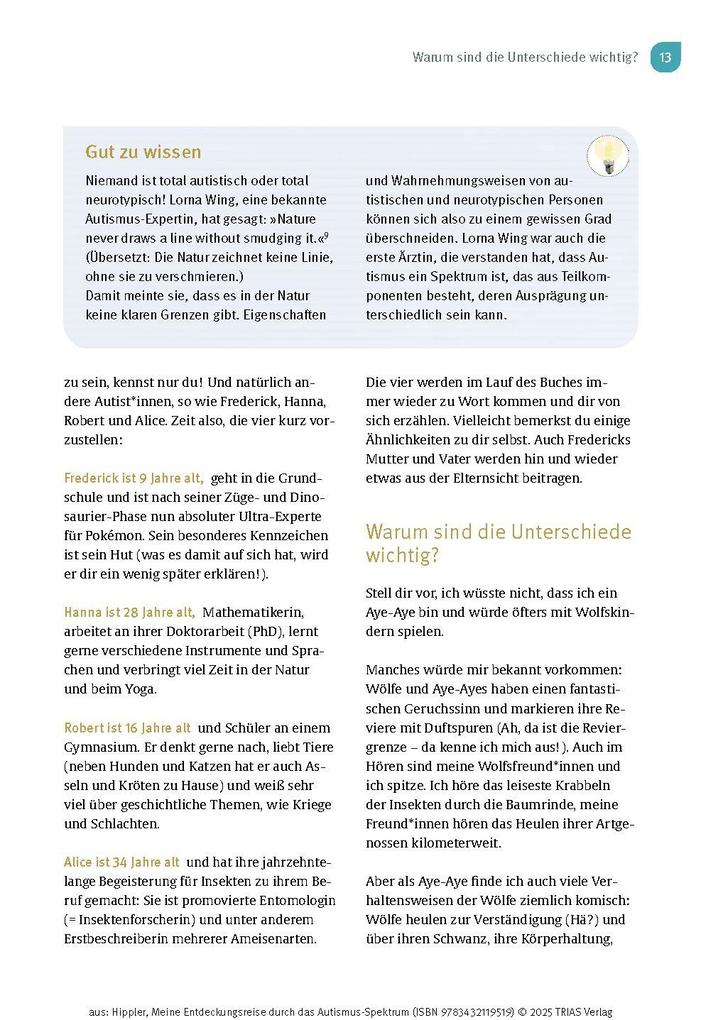 Weitere Ansicht: Meine Entdeckungsreise durch das Autismus-Spektrum | Kathrin Hippler