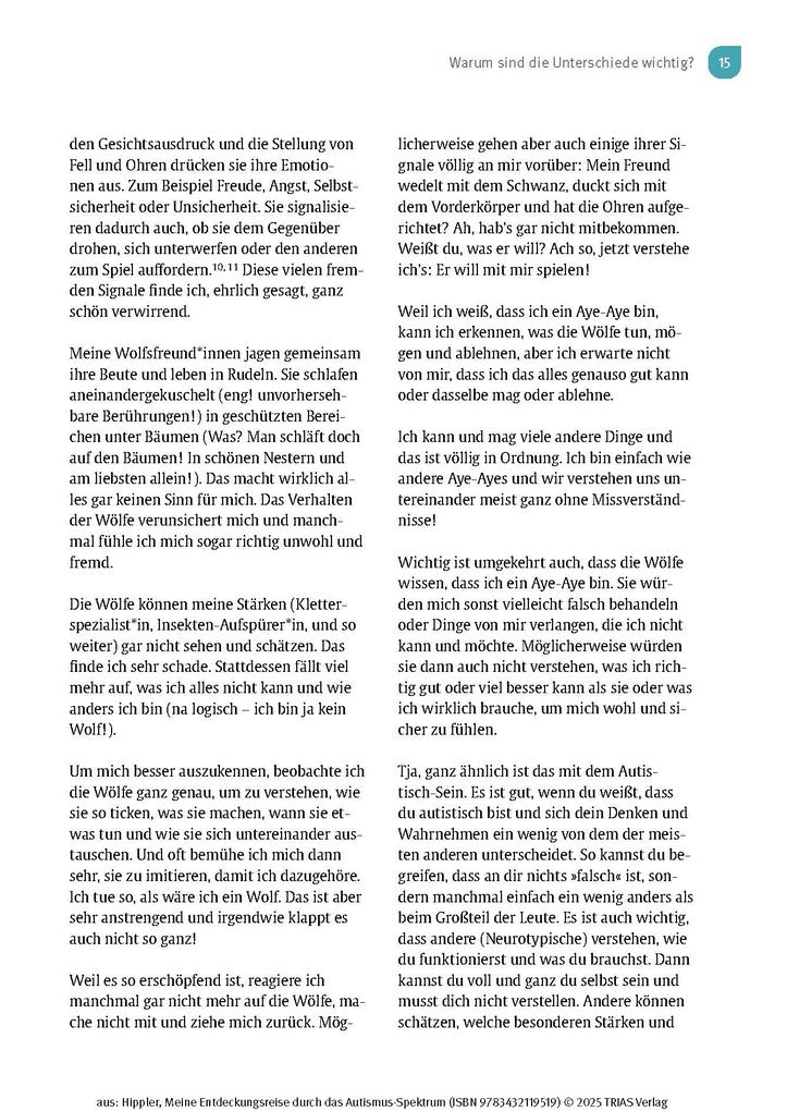 Weitere Ansicht: Meine Entdeckungsreise durch das Autismus-Spektrum | Kathrin Hippler