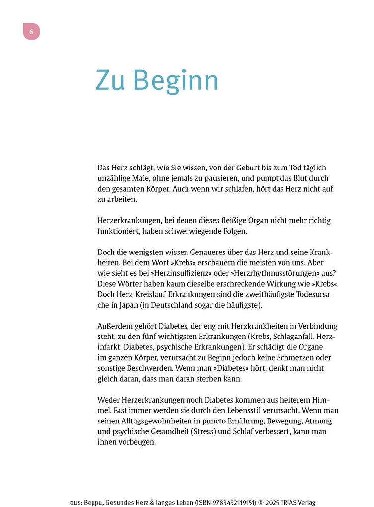Weitere Ansicht: Gesundes Herz & langes Leben | Koki Beppu